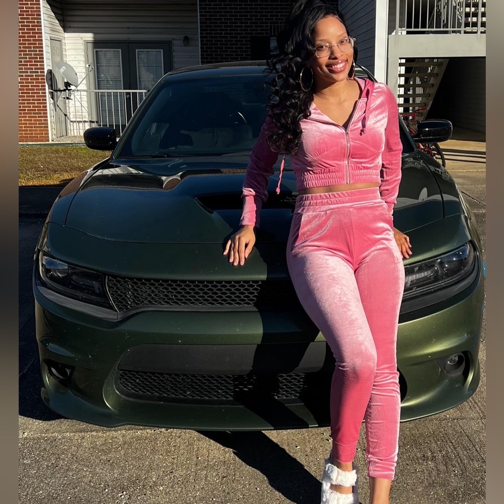 Down To Lounge Pant Set - Pink
M